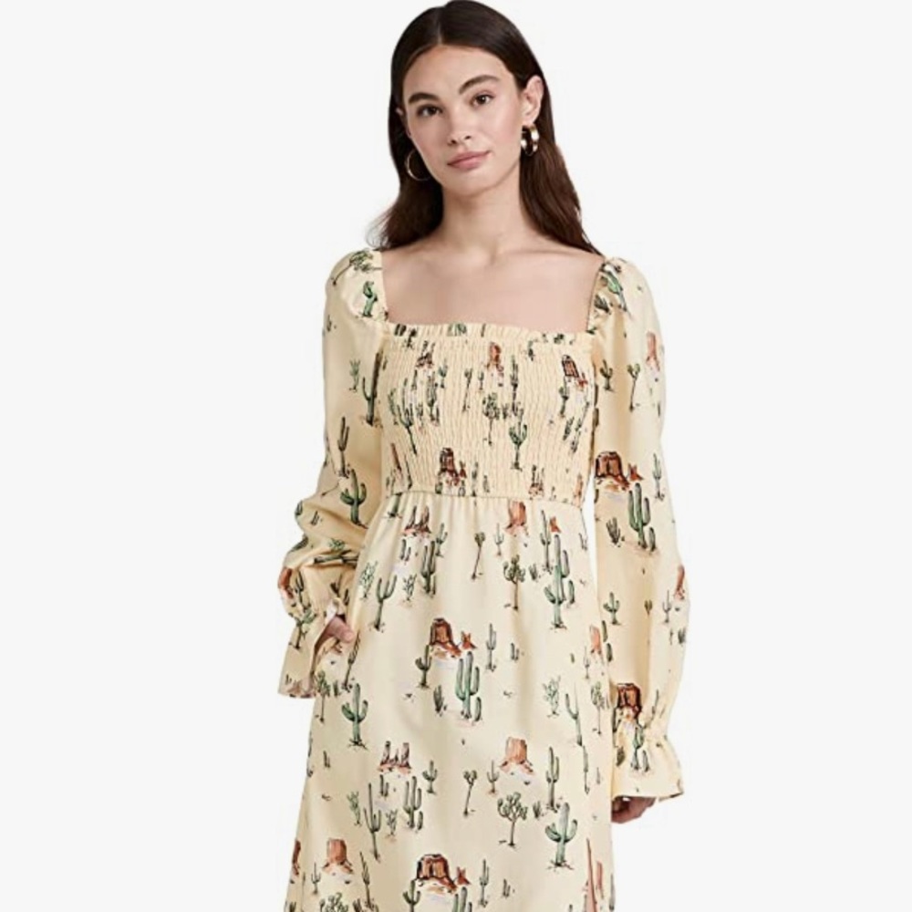Kitri Jolene Dress- Joshua Tree Print